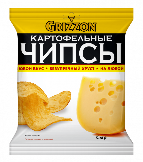 Чипсы Grizzon со вкусом сыра